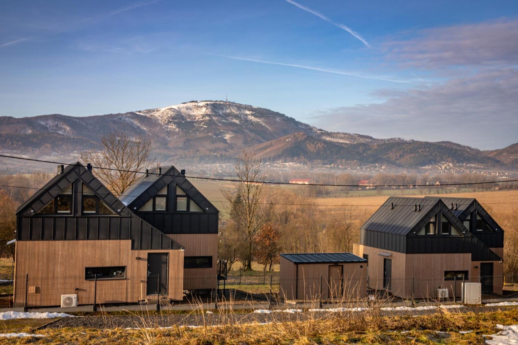 Beskid Sielski - Klimatyczne Domki W Lipowej Z Widokiem Na Gory I Sauna - Dream Apart Żywiec エクステリア 写真